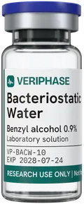Bacteriostatic Water 10ml - VERIPHASE laboratory supply