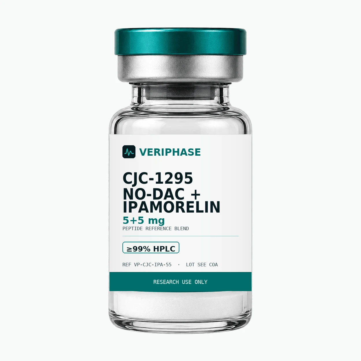 typical doses for cjc 1295 no dac and ipamorelin blend CJC-1295 No-DAC + (blend) 5+5mg – VERIPHASE Peptides for Cognitive Function hr_ban Strenght:1000mg