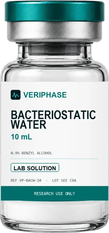 Bacteriostatic Water 10ml - VERIPHASE laboratory supply
