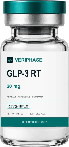 GLP-3 RT 20mg - VERIPHASE research peptide vial