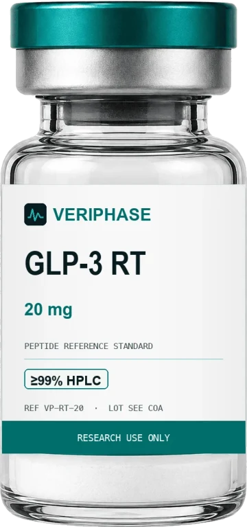 GLP-3 RT 20mg - VERIPHASE research peptide vial