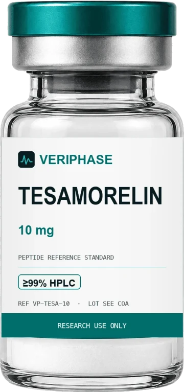 Tesamorelin 10mg - VERIPHASE research peptide vial